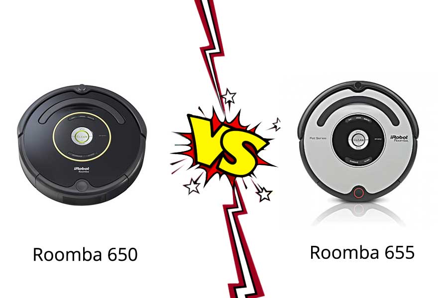 iRobot Roomba 650 vs 655