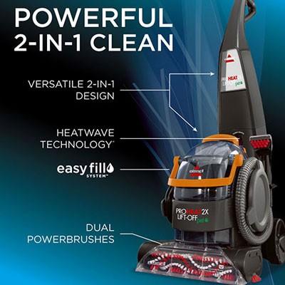 BISSELL ProHeat 2X Lift Off Pet Carpet Washer and Shampooer
