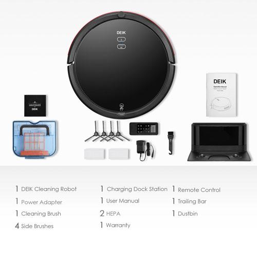 DEIK Robot Vacuum Cleaner 