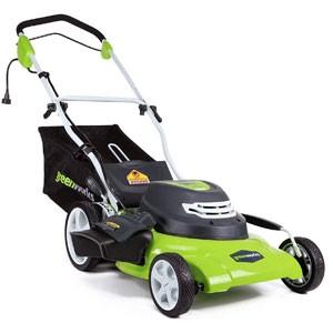 GreenWorks 20-Inch 12 Amp Corded Electric Lawn Mower