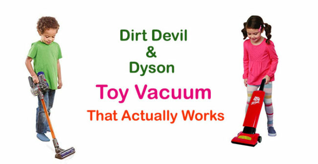 Dirt Devil toy vacuum that really works
