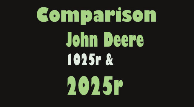 john deere 1025r vs 2025r