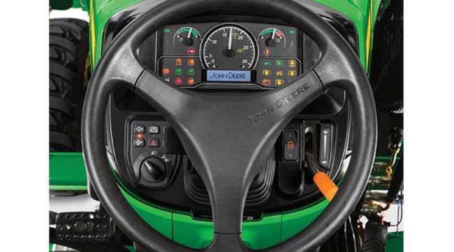 John Deere 2025R Steering and Wheels