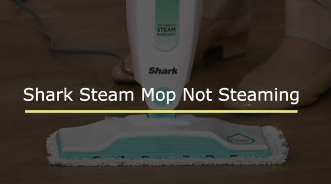 Shark Steam Mop Not Steaming